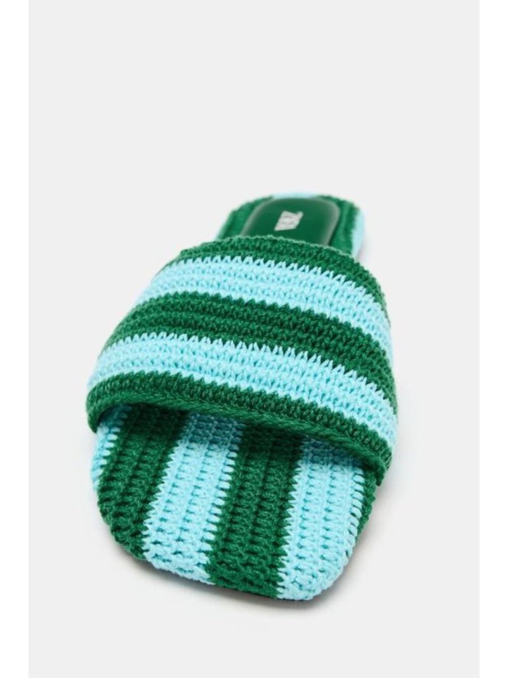 ZARA CROCHET FLAT SANDALS - Picture 6 of 7